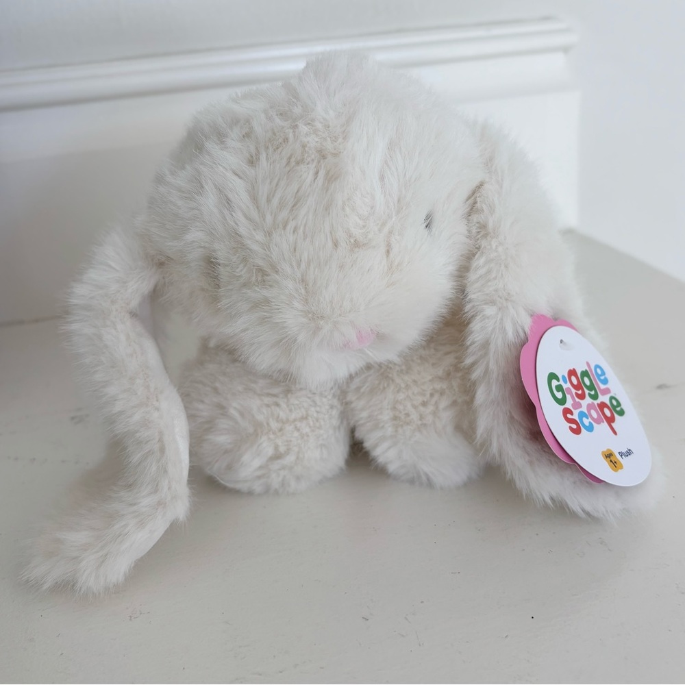 Easter Bunny 5.5” Gigglescape Plush Rabbit Stuffed Animal - Picture 10 of 10